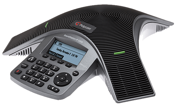 La SoundStation IP5000 de Polycom, téléphone pour audio-conférence